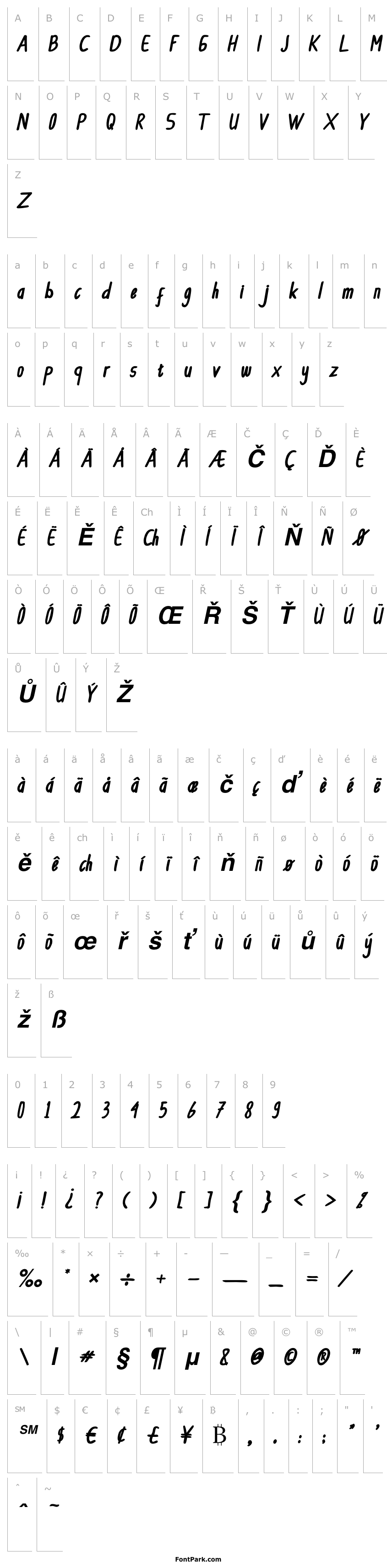 Overview CollBesT Bold Italic