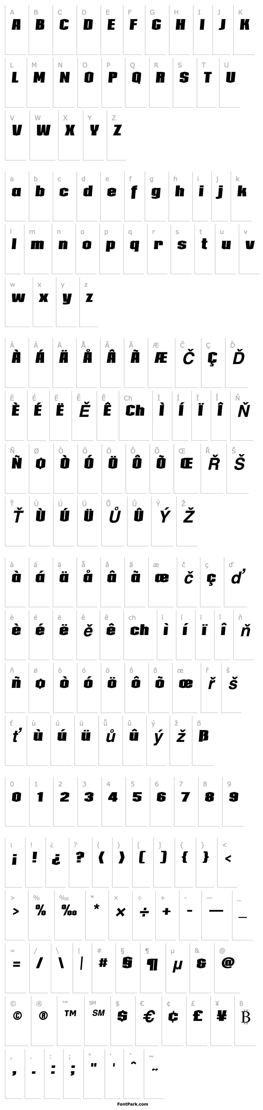 Přehled CollosBlackItalic