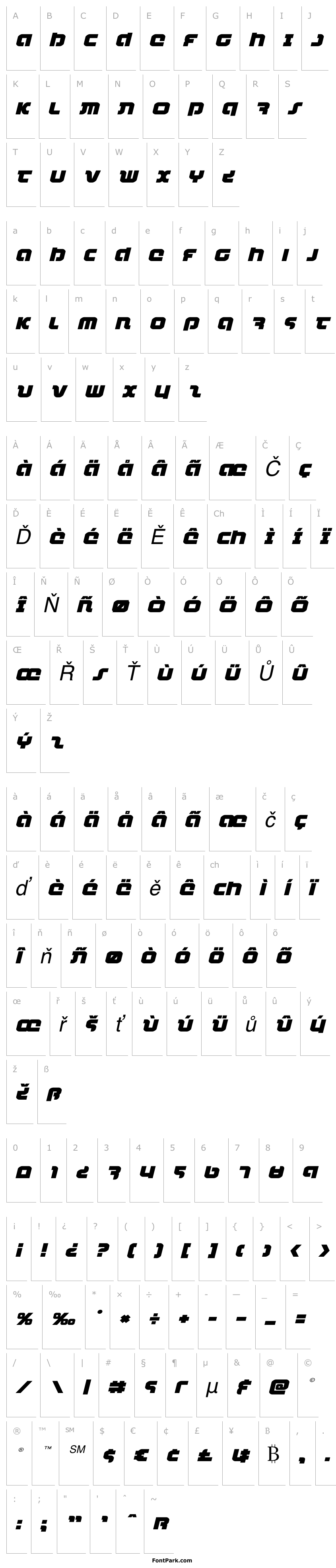 Overview Combat Droid Expanded Italic