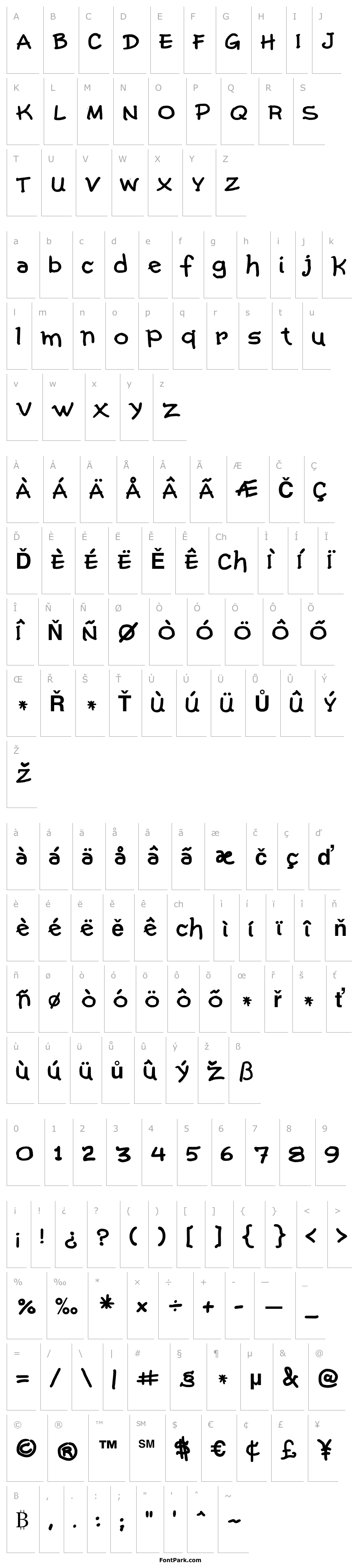 Přehled Comic Gibi Bold