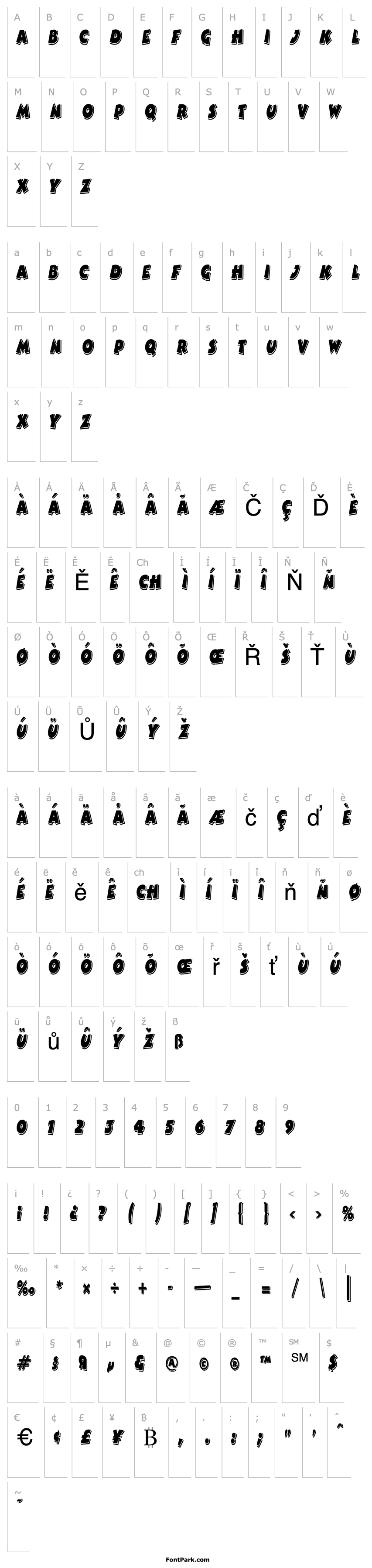 Overview ComicStripCondensed