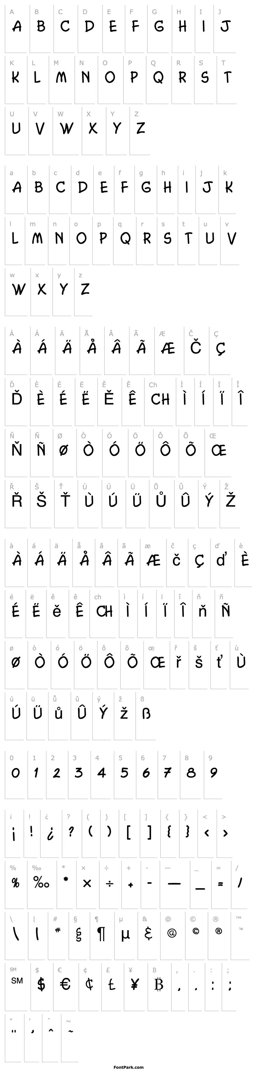 Overview ComicType-Regular