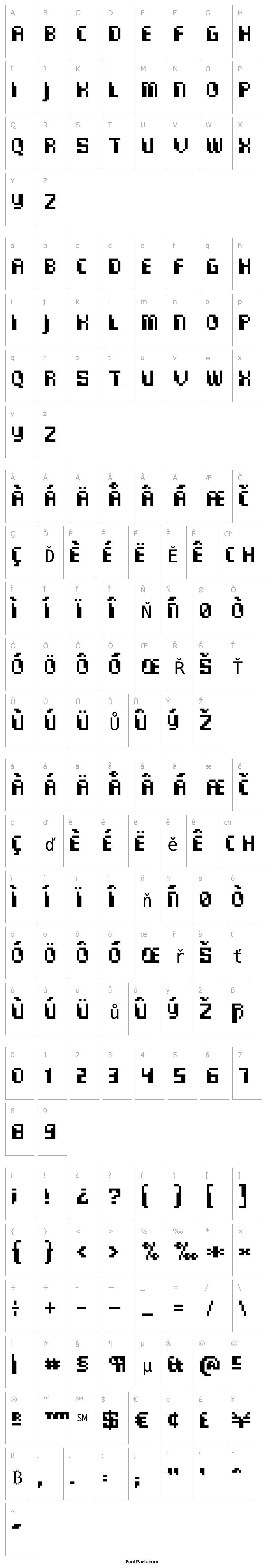 Přehled Commo-Monospaced