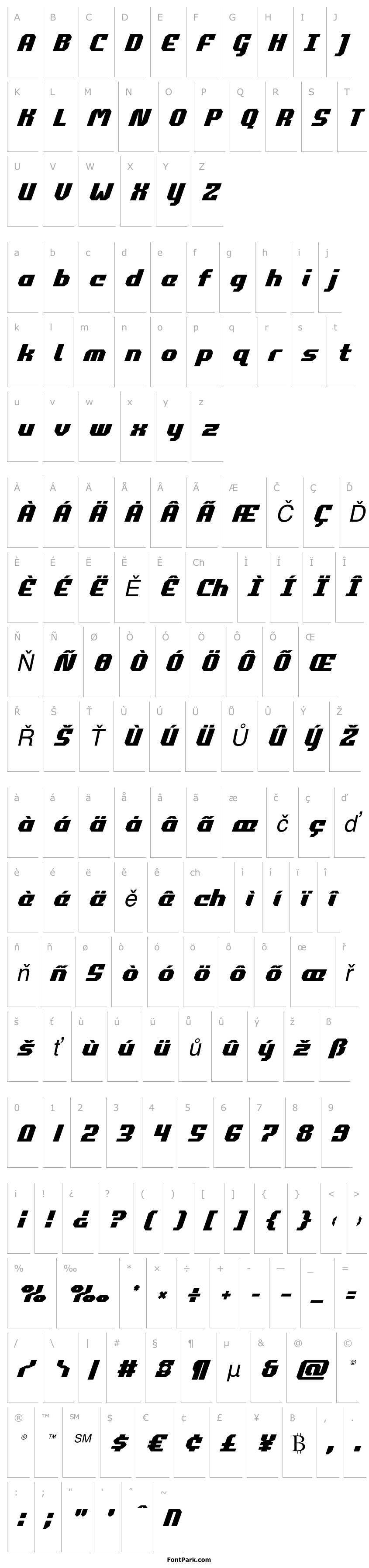 Overview Commonwealth Italic