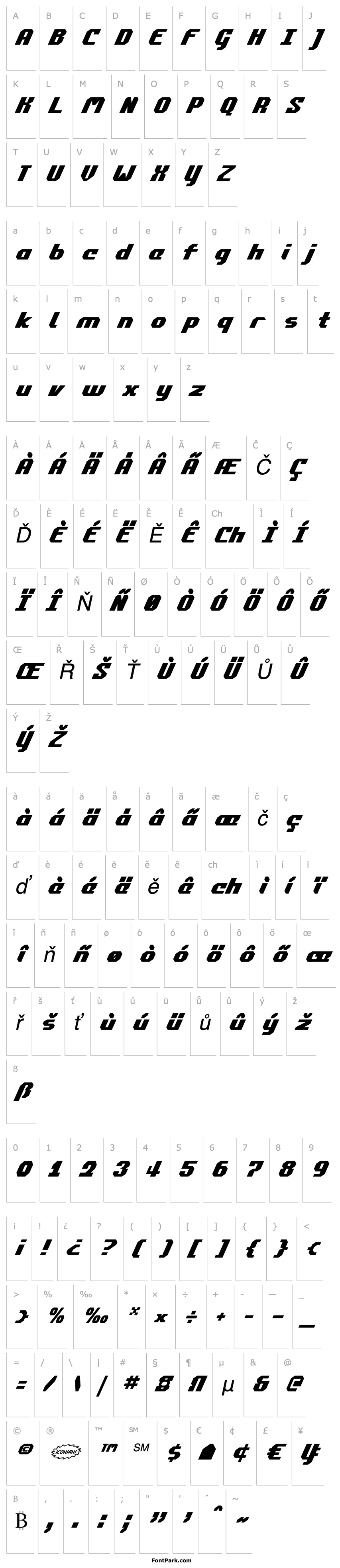 Overview Commonwealth Italic