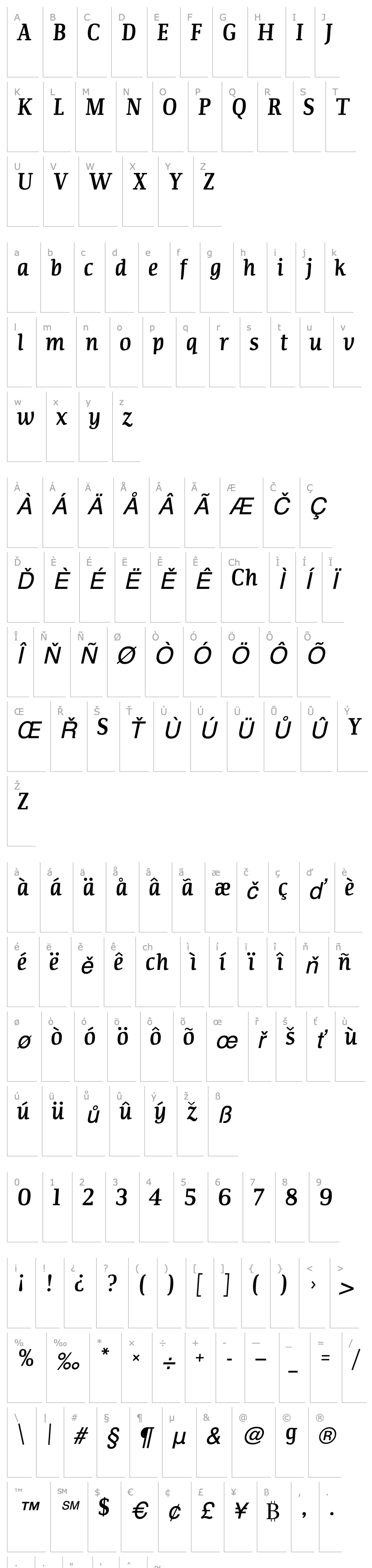 Overview Communist Italic