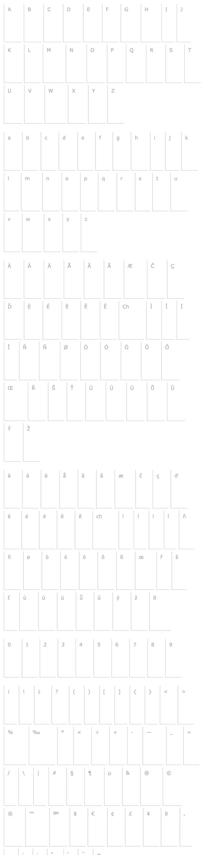 Přehled CompatilExquisit LT Bold Small Caps