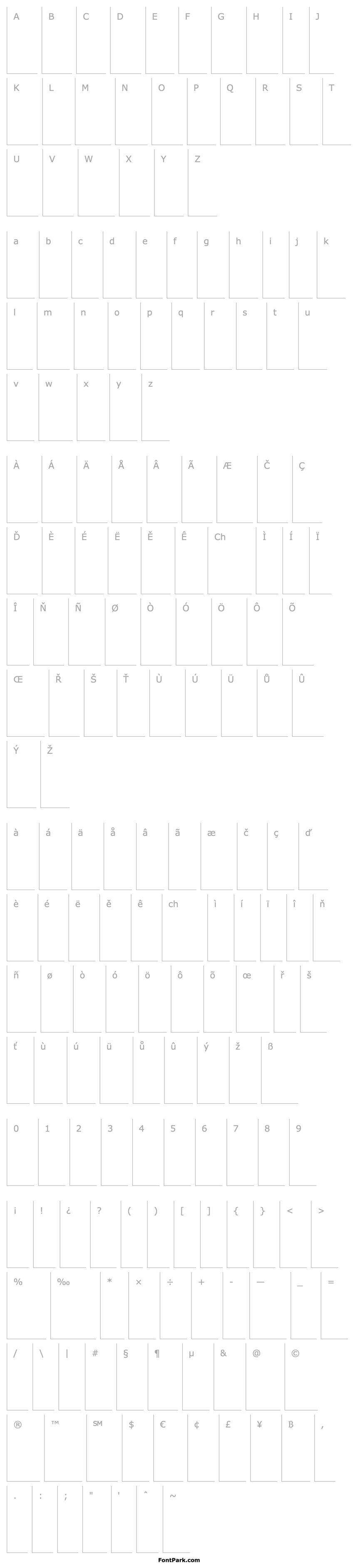 Overview CompatilFact LT Bold Small Caps