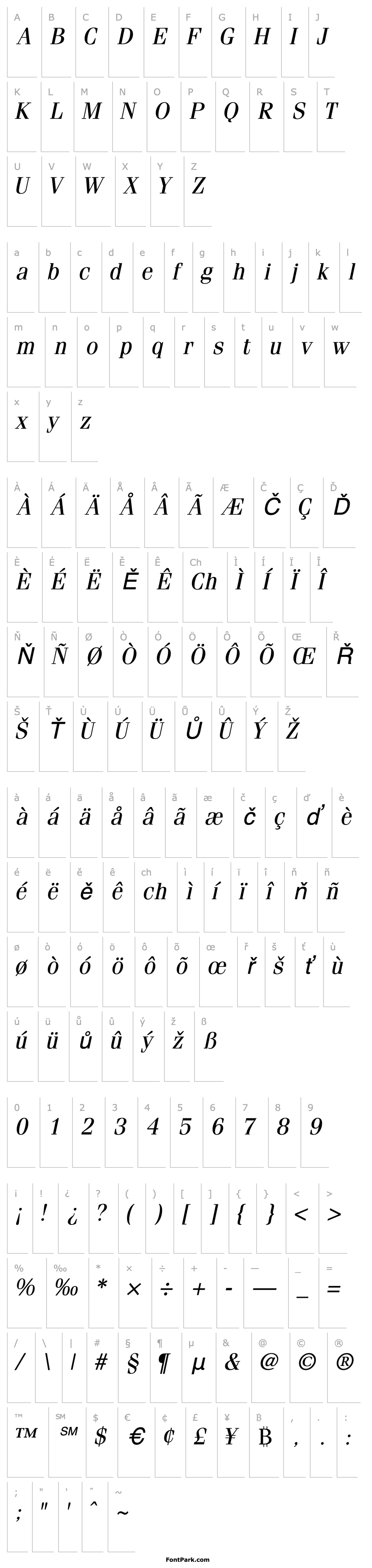 Overview CompendiumSSK Italic