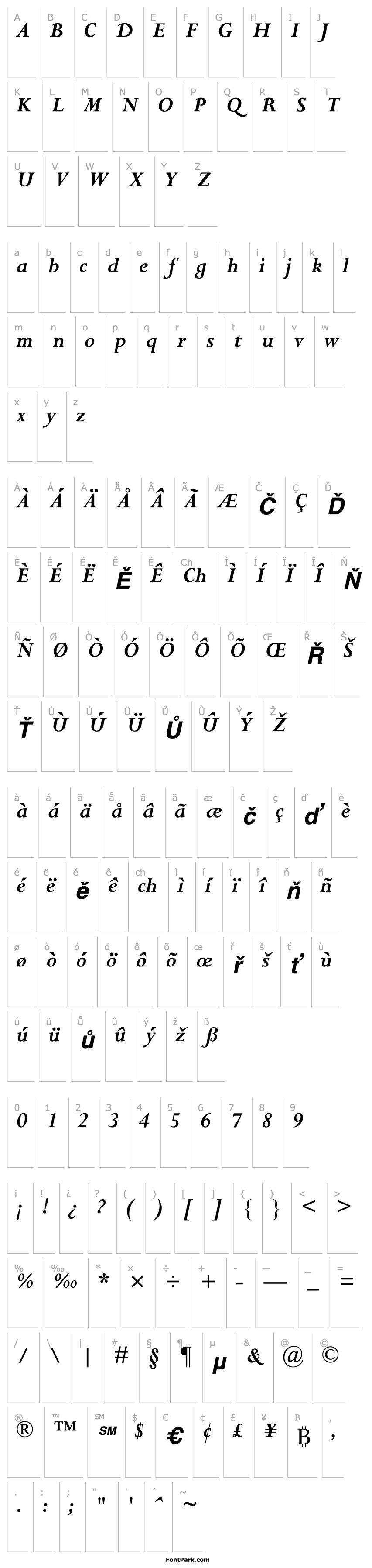 Overview Compleat SSi Bold Italic