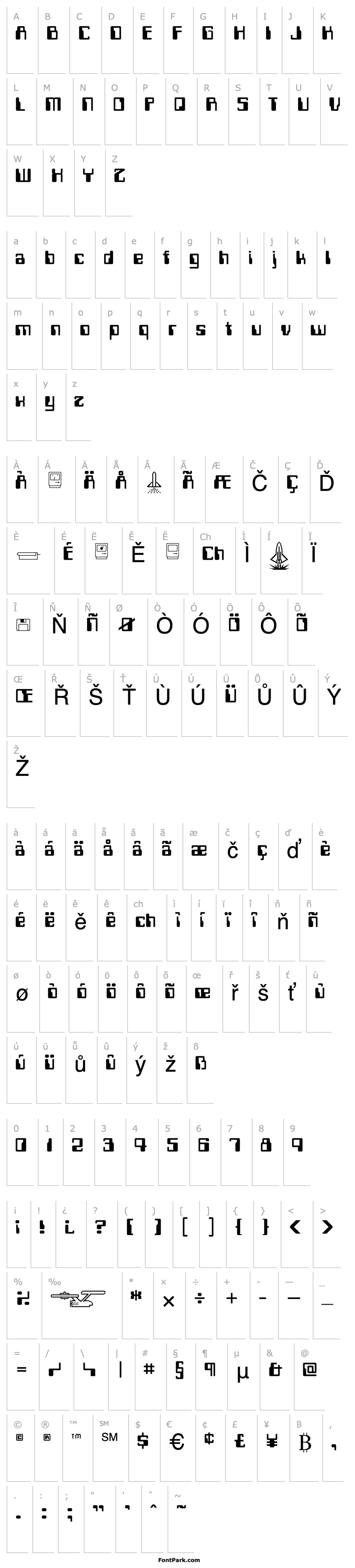 Overview Computerfont