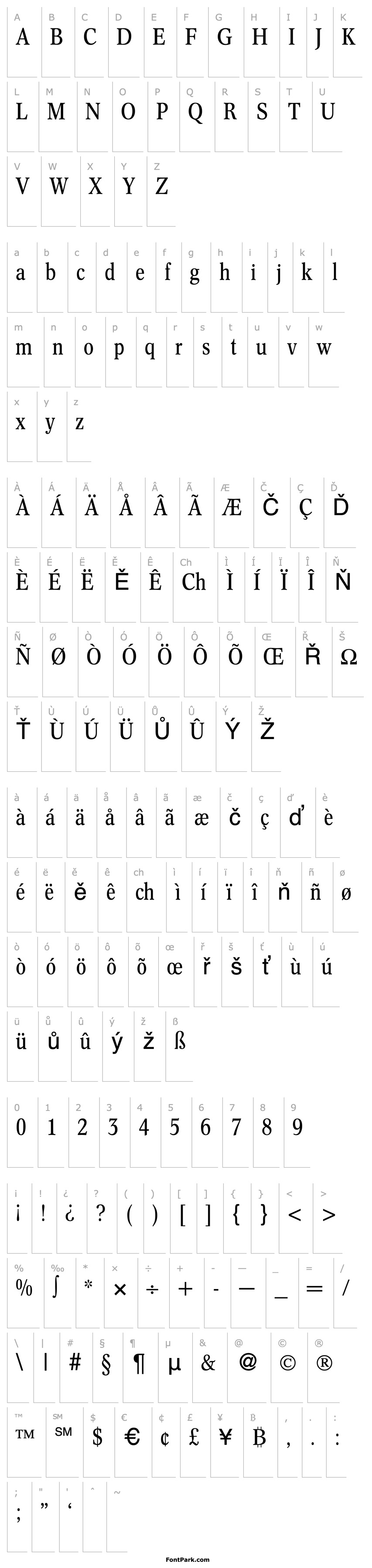 Overview ConceptCondensed-Regular