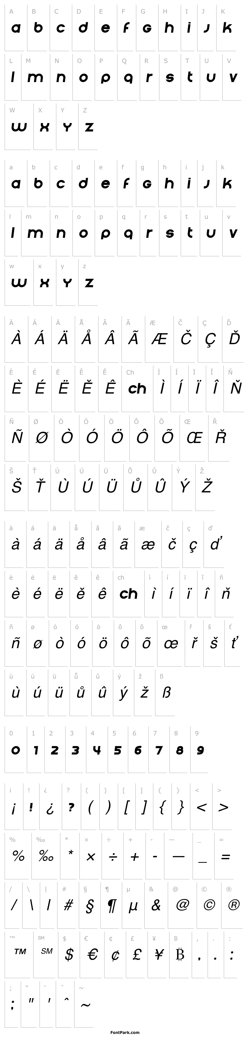 Overview Condition Italic