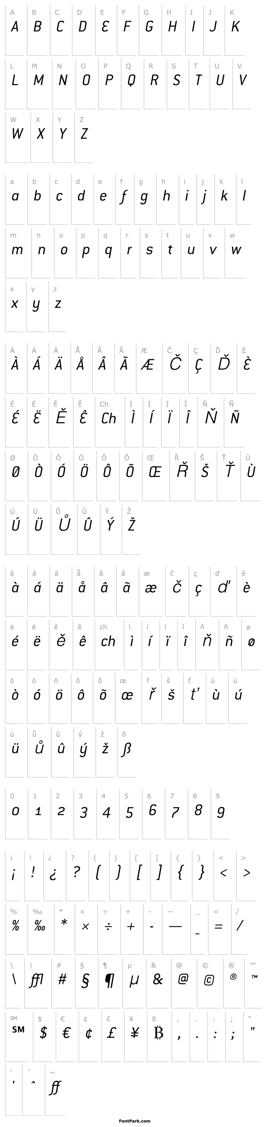 Přehled ConduitOSITC-LightItalic