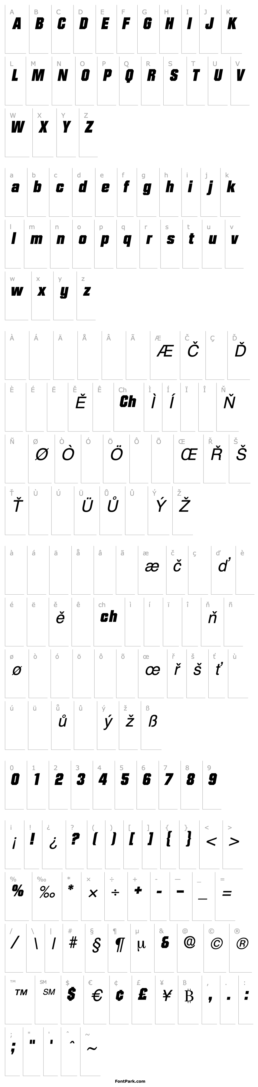 Overview ConexDisplaySSK Italic