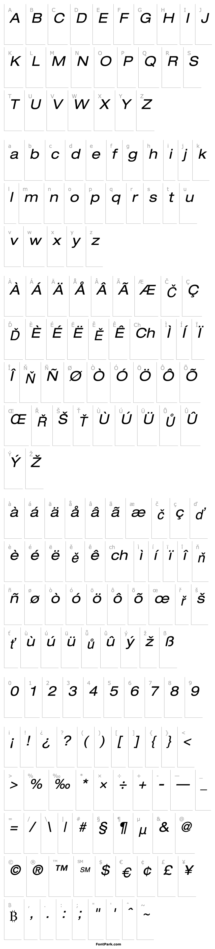 Overview Context Reprise Expanded SSi Expanded Italic