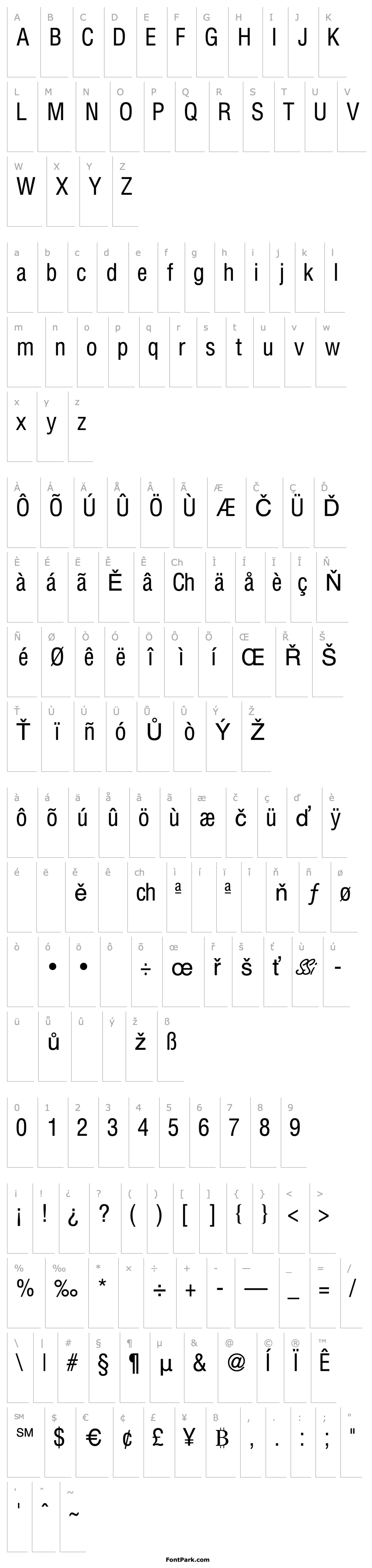 Overview ContextLightExCondSSK Regular