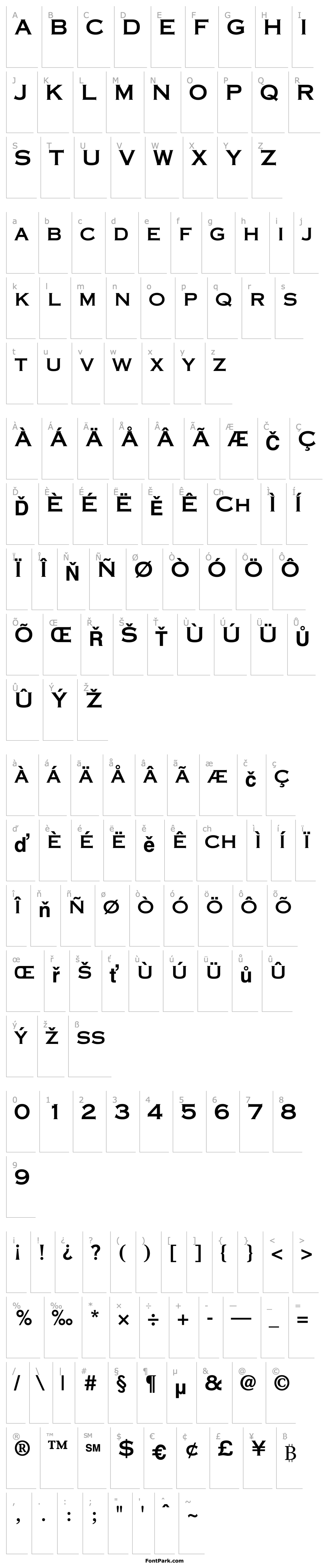 Overview Copperplate SSi Bold