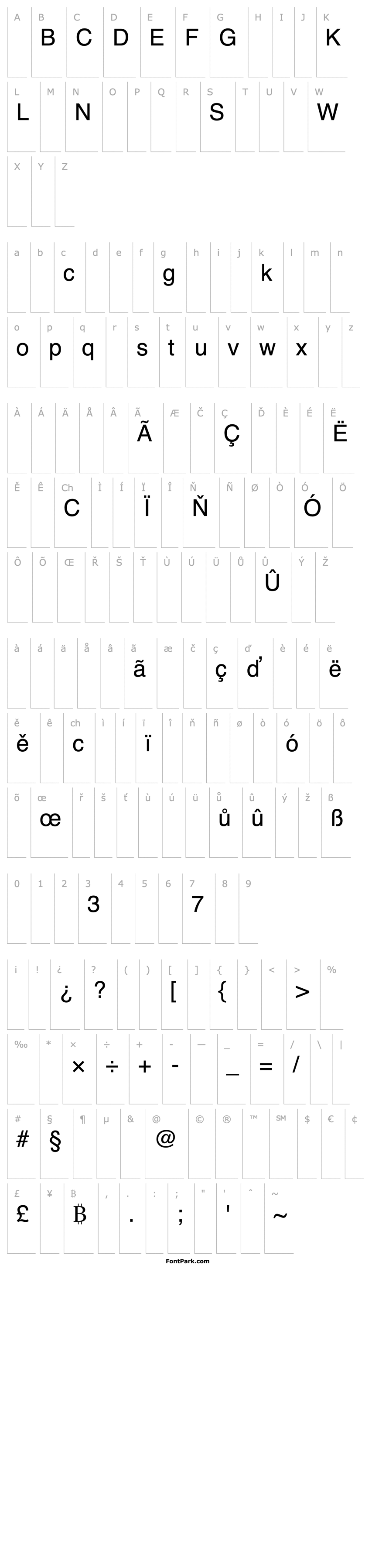 Overview Copperplate-ThirtyThreeBC