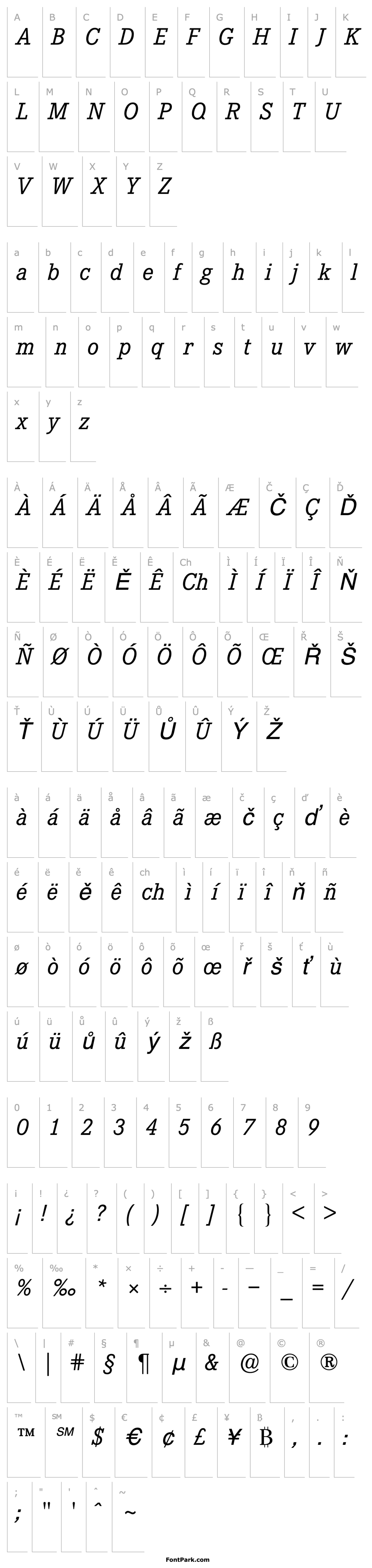 Overview Corporate E Italic