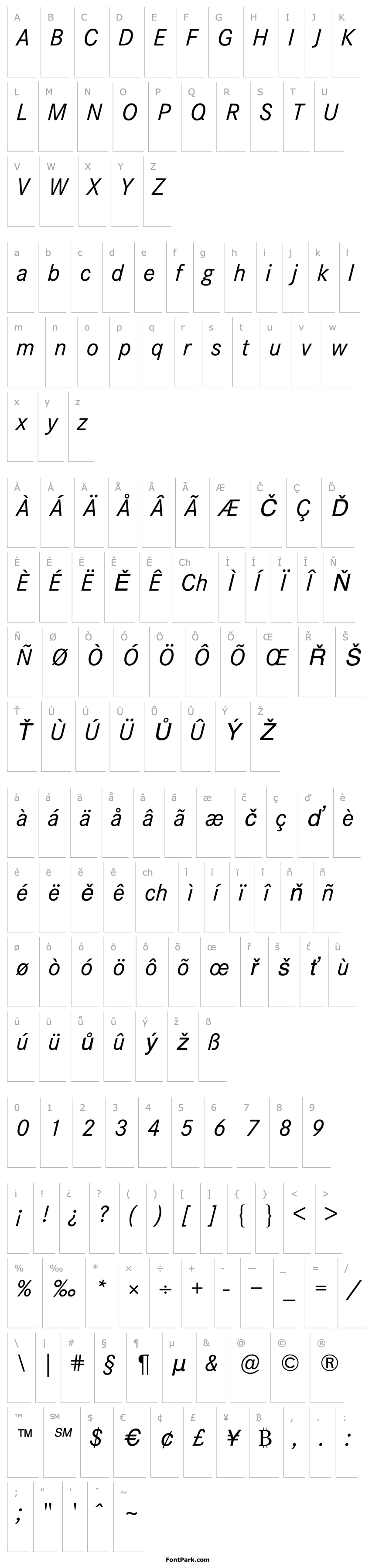 Overview Corporate S Italic