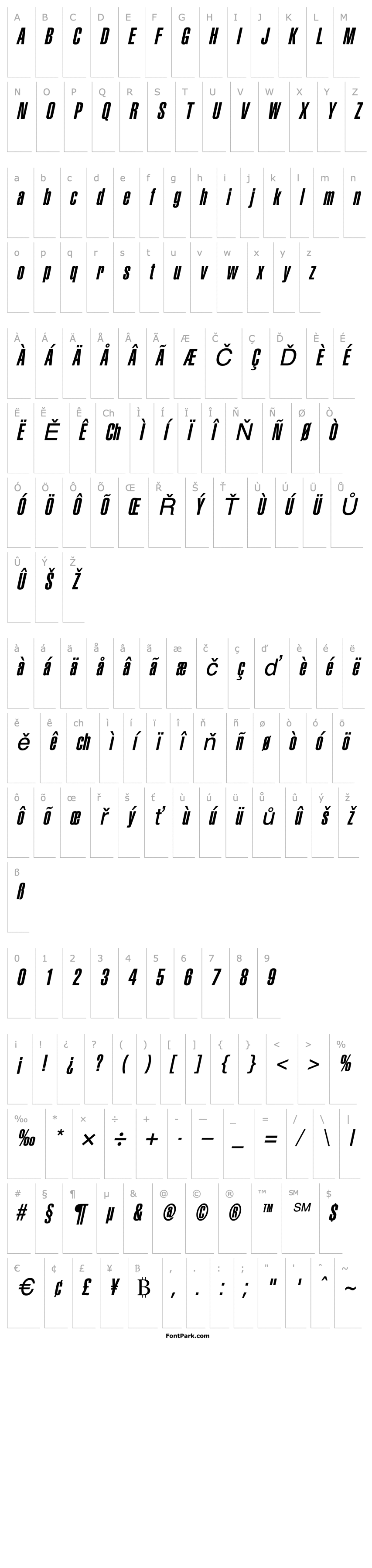 Overview CorporateCompressed UltraItalic