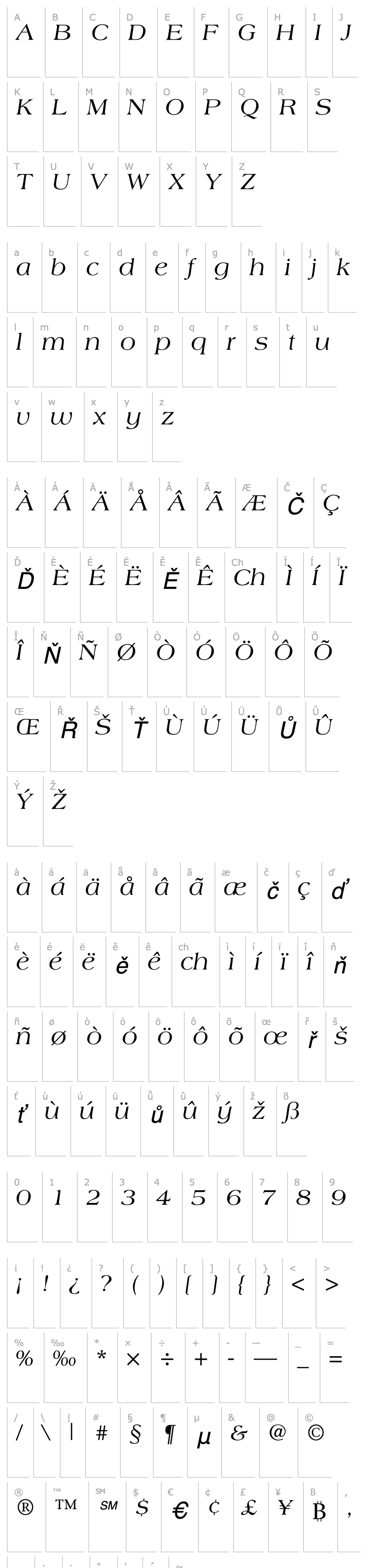 Přehled Countryside SSi Italic