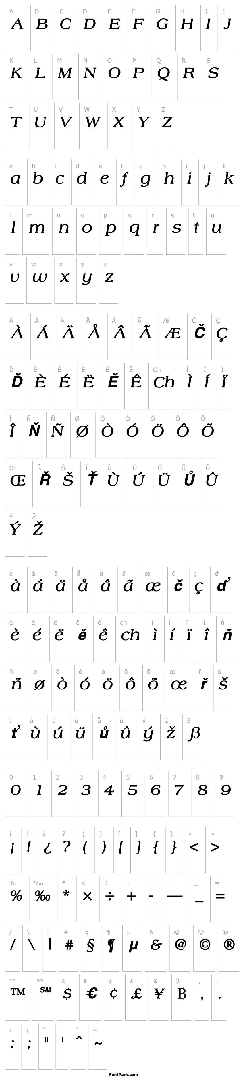 Overview CountrysideSSK Bold Italic