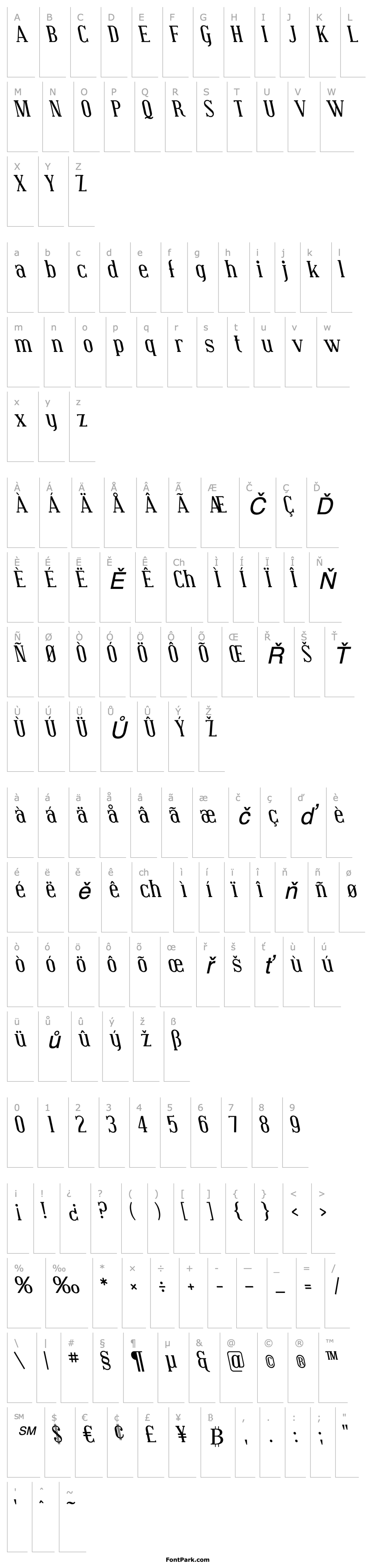 Overview Covington Rev Italic