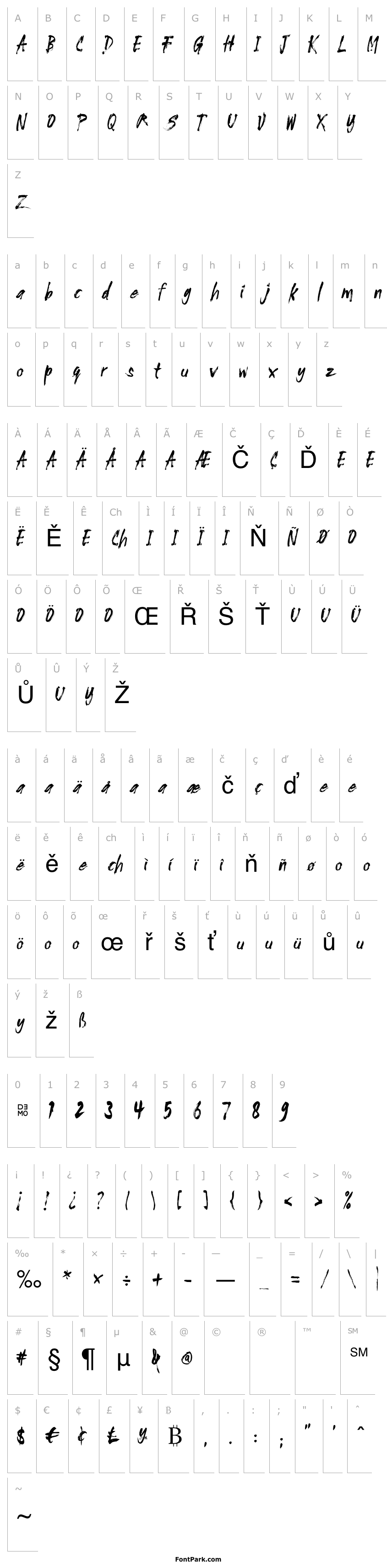 Přehled COZYBRUSH_Demo