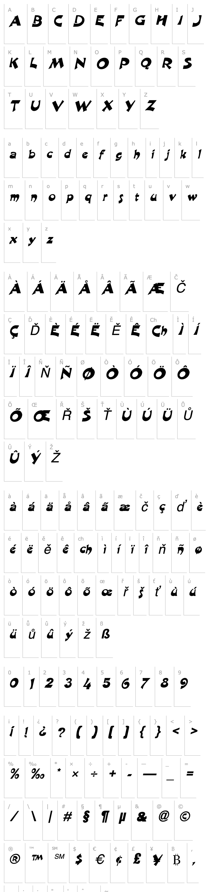 Overview Crane  Italic