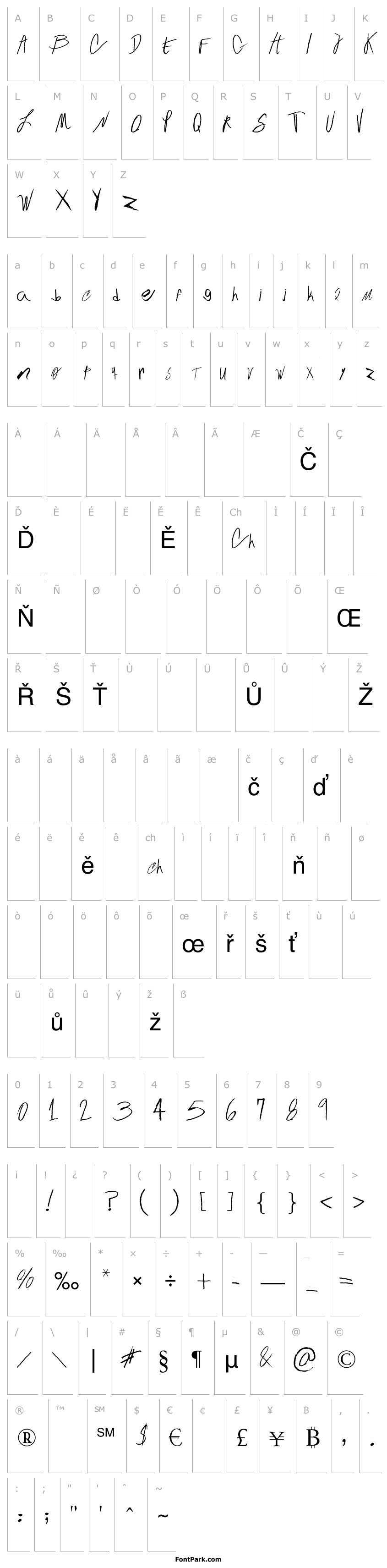 Přehled crative Chalk