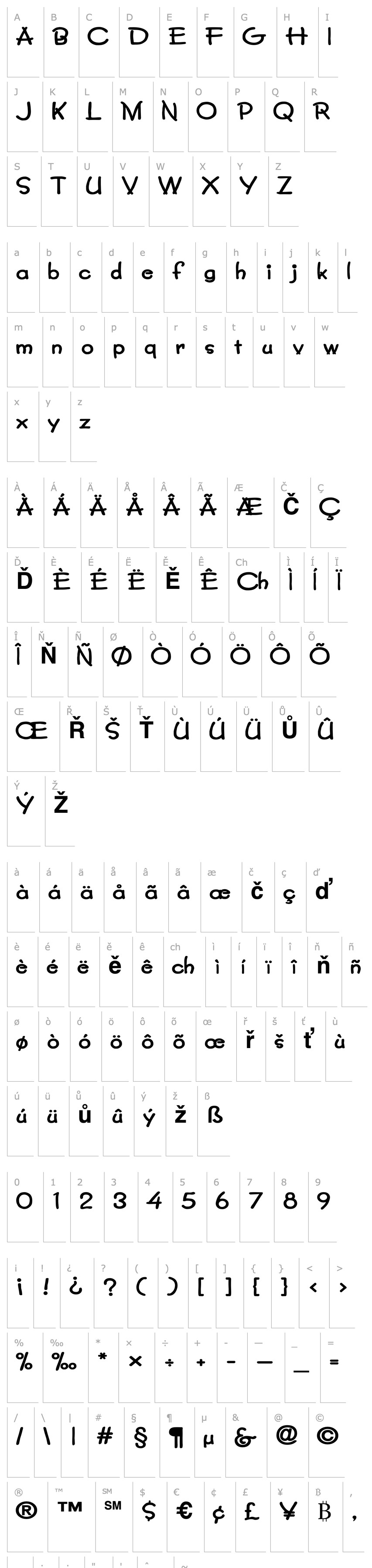 Overview Crayon-Extended Bold