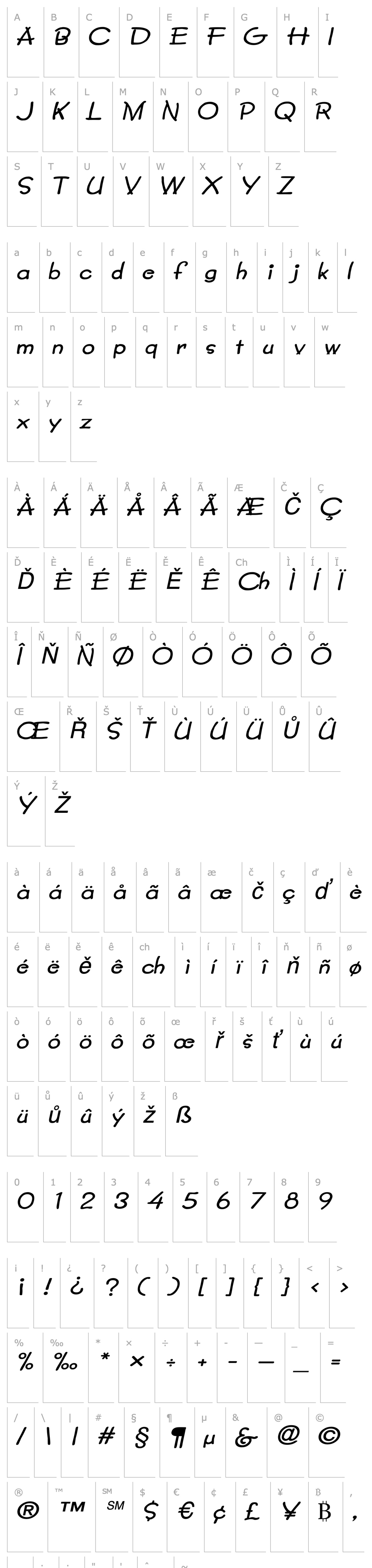 Overview Crayon-Extended Italic