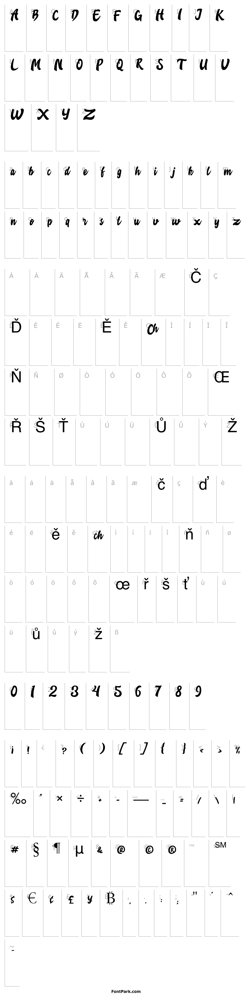 Overview Creasi Script