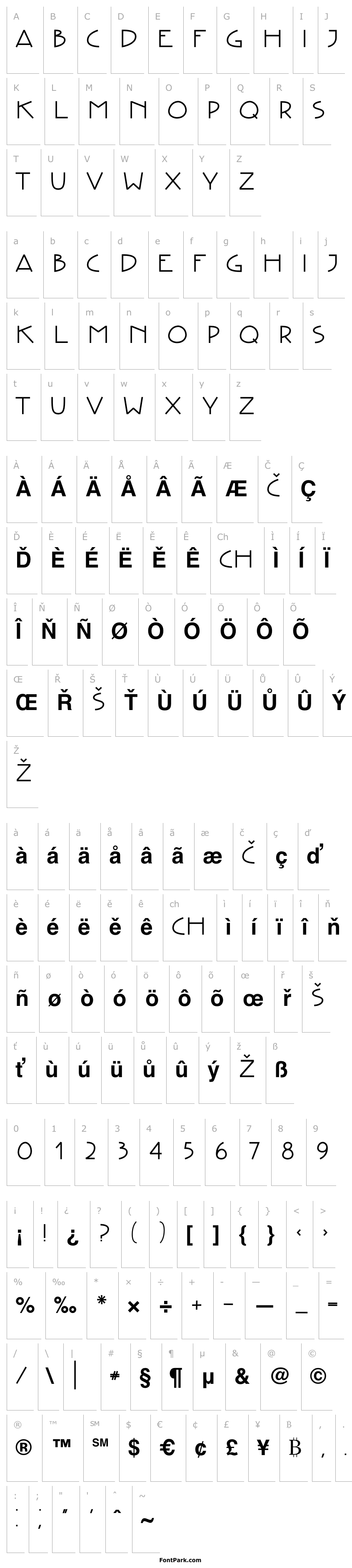 Přehled CreativeType-Bold