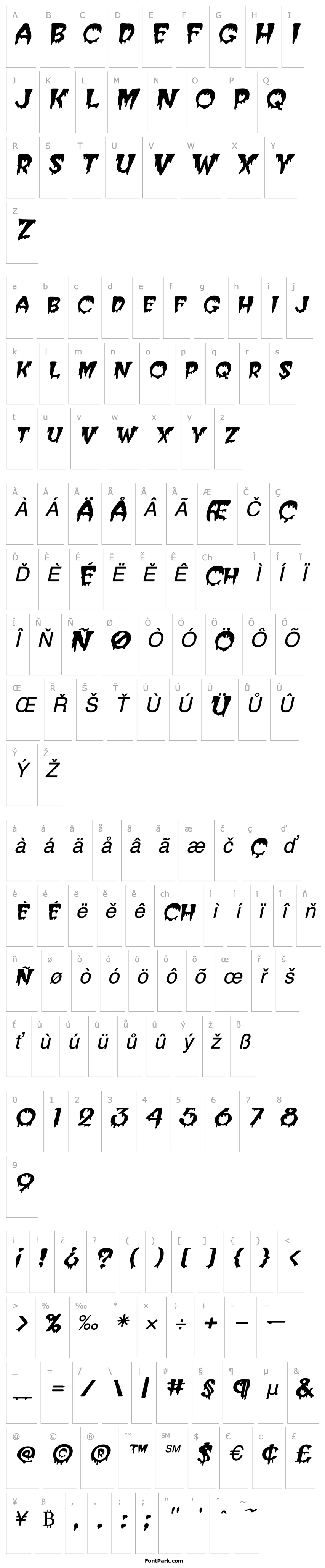 Overview Creeper Italic