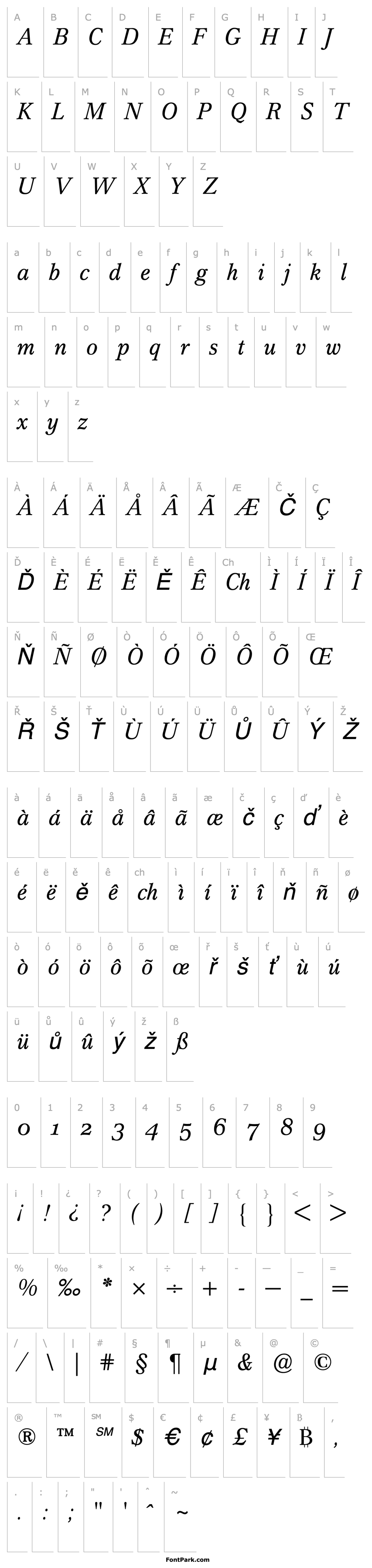 Overview Cremona Expert Italic Osf