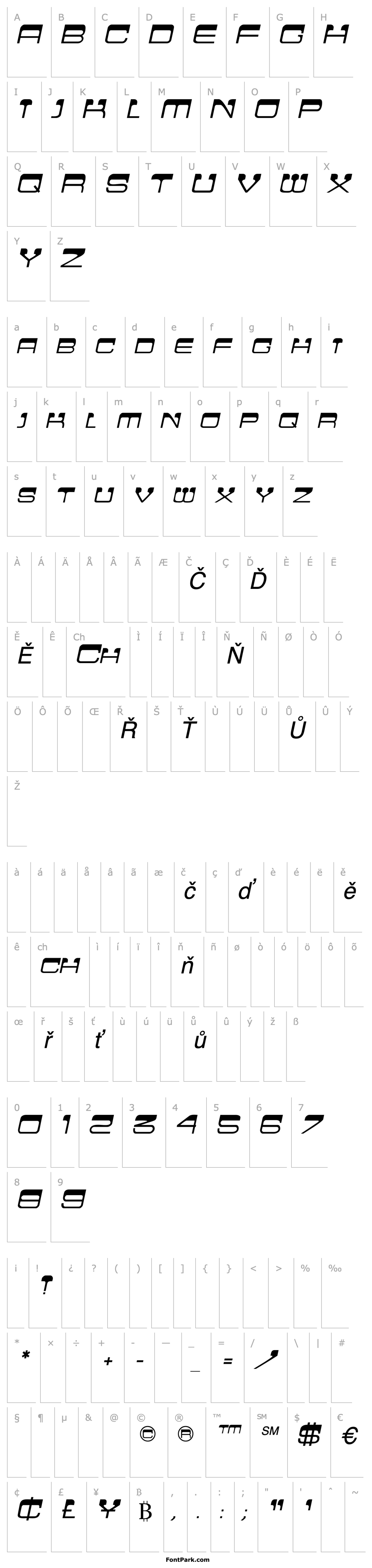 Overview Crew Cut Caps Italic