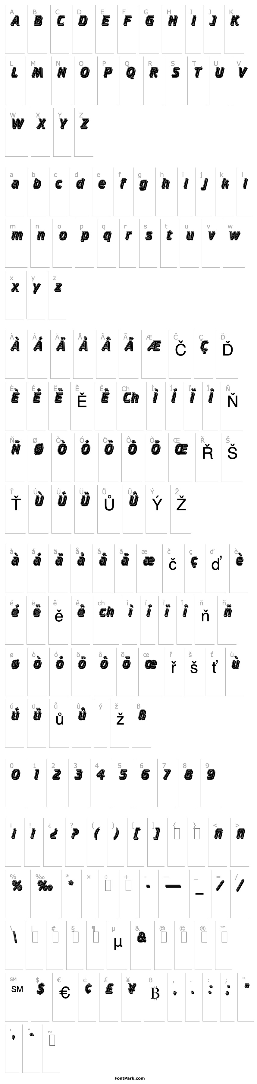 Přehled Crillee Italic Inline Shad LET Plain:1.0