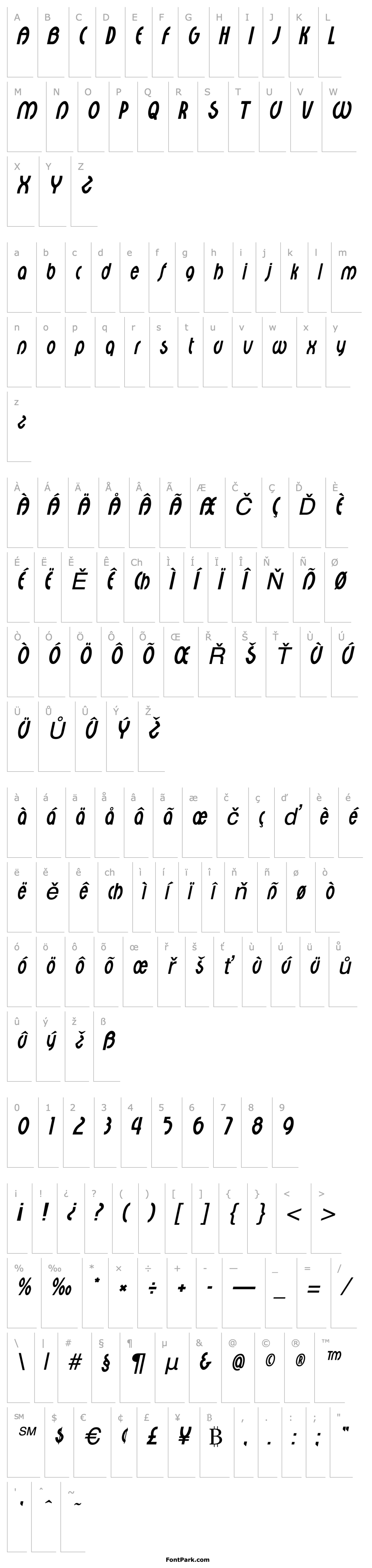 Overview Croix Italic