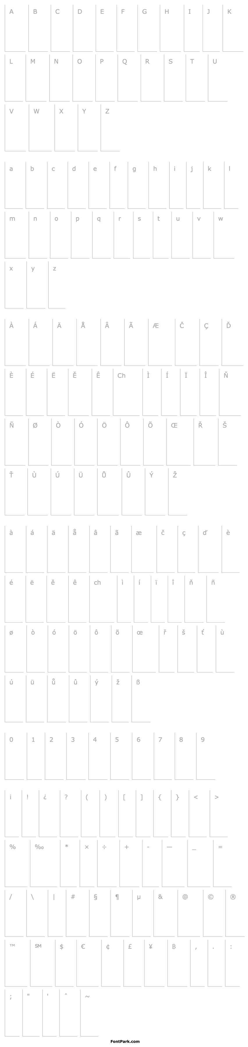 Overview Cuban-RegularItalic