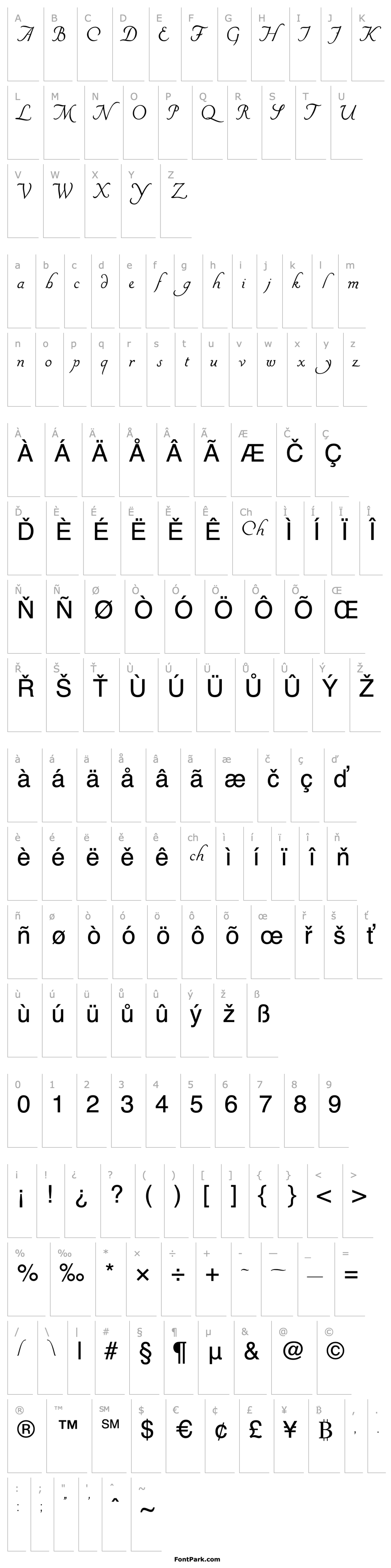 Overview Cursive