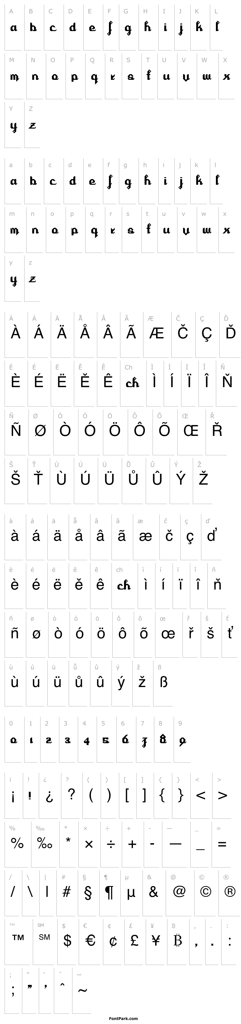 Přehled Cursivertex Regular