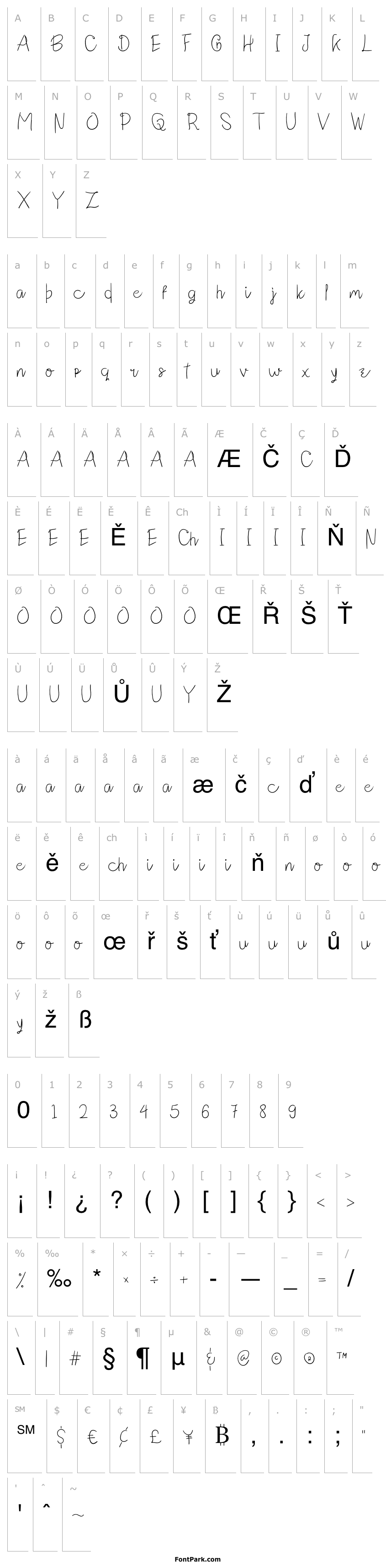 Přehled CuteFunnypuRegular