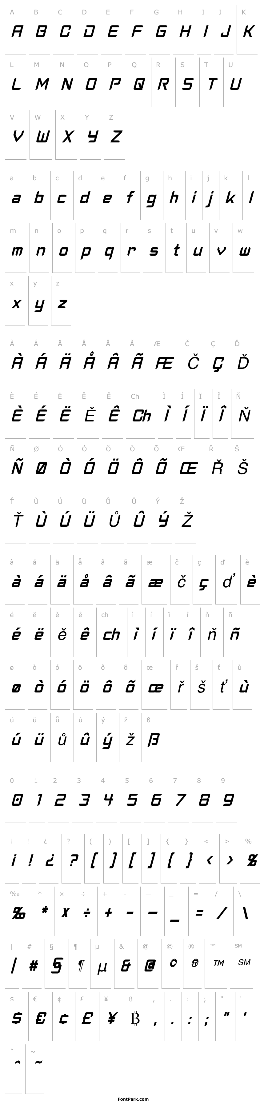 Overview Cyberverse Condensed Italic
