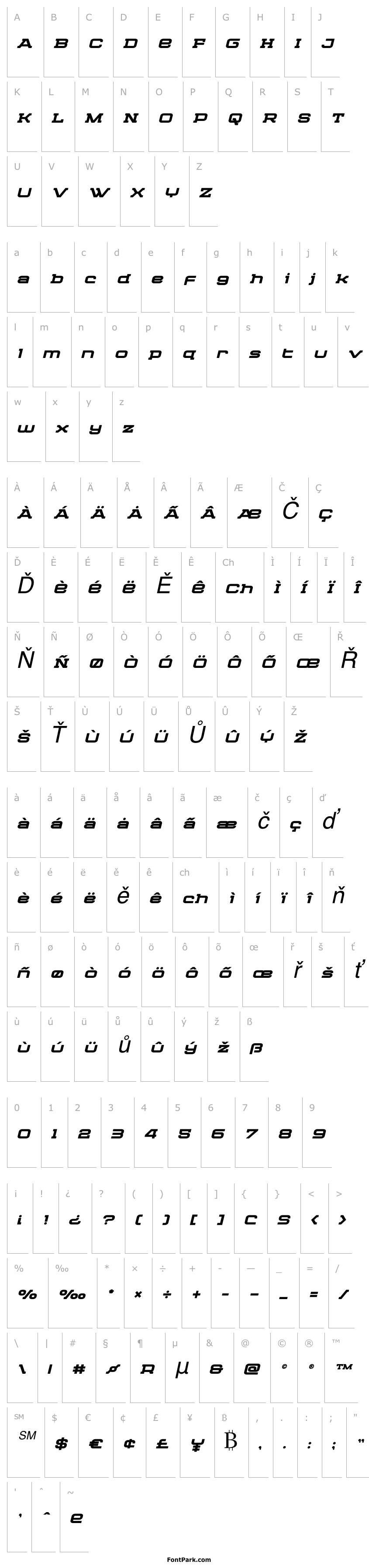 Overview Cydonia Century Bold Italic