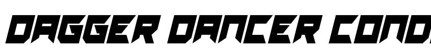 Preview Dagger Dancer Condensed Italic