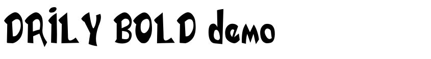 Preview DAILY BOLD demo