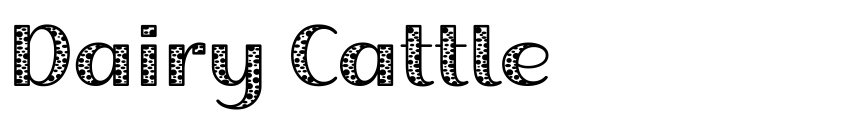 Preview Dairy Cattle